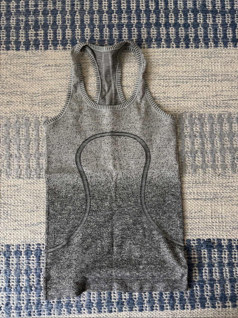 Lululemon Swiftly Tank Gray Ombre Racerback